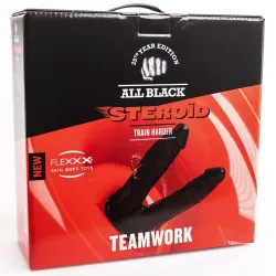 All Black Steroïd Double Gode ABS03 Teamwork All Black Steroïd 25 x 7cm